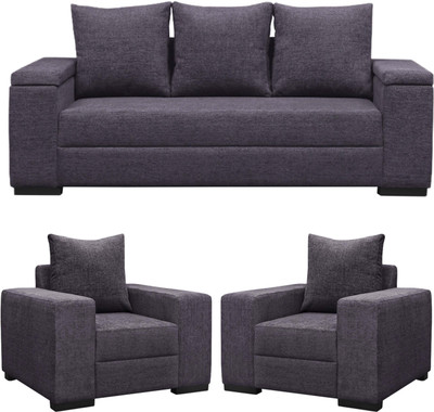 

Comfy Sofa Fabric 3 + 1 + 1 GREY Sofa Set