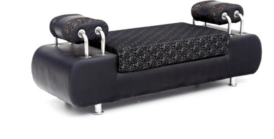 

Furnicity Fabric 1 Seater Sofa(Finish Color - Black)