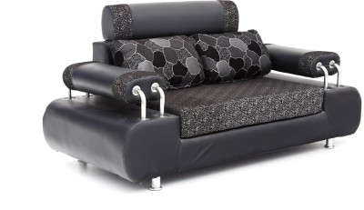 

Furnicity Fabric 2 Seater Sofa(Finish Color - Black)