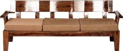

Induscraft Leatherette 3 Seater Sofa(Finish Color - Brown)