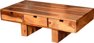 

Induscraft Solid Wood Coffee Table(Finish Color - Brown)