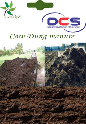 

DCS Pure Cow-Dung-Manure ( 2 year aged ) (950 grams) ( Approx 1 KG ) Soil Manure(1 kg Powder)