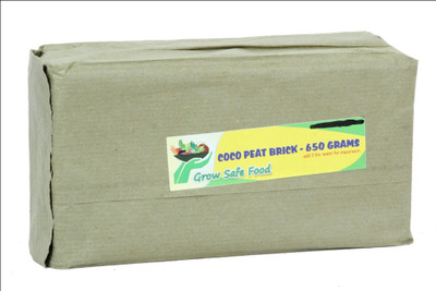 

Pyramid Cocopeat 650gm Block Soil Manure(650 g Cake)