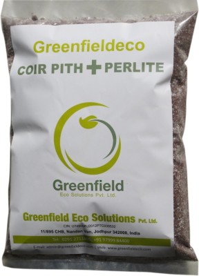 

Greenfieldeco COIR PITH(COCOPEAT) MIXED WITH PERLITE Soil Manure(1.8 kg Powder)