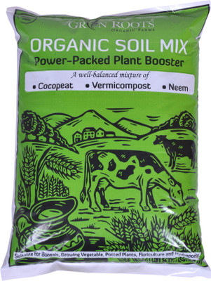 

GreenRoots Organic Soil Mix Soil Manure(990 g Powder)
