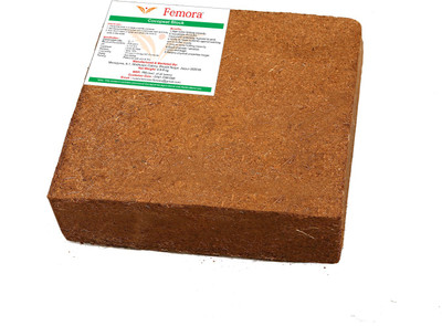 

Femora Natural Cocopeat-Block Soil Manure(4.5 kg Cake)