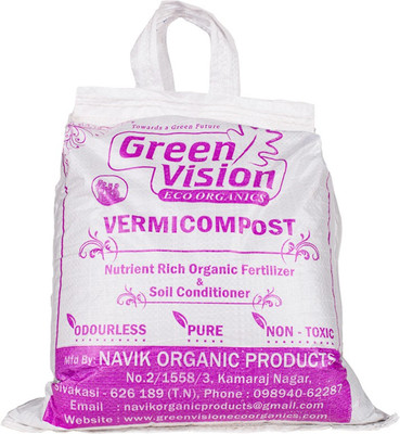 

Greenvision Organic manure Vermicompost 5 kg Soil Manure(5 kg Powder)