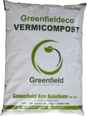 

Greenfieldeco Vermicompost 100% Organic Vermicompost Soil Manure(4.7 kg Powder)