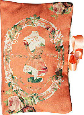 

Puneet Gupta Corset Peach Lingrie Folder Poly-canvas Laundry Bag(Orange)