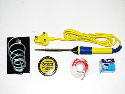 

Siron Solder02kit Siron-5 25 W Simple Iron(Spade Tip), Yellow