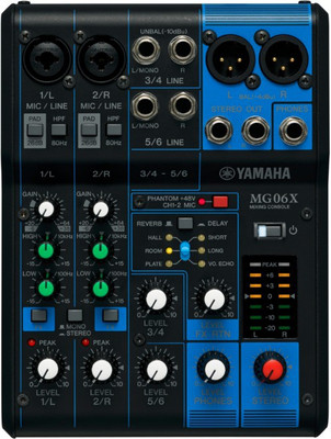 

Yamaha MG06X Analog Analog Sound Mixer