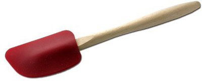 Chef Craft 21581 1Piece Silicone With Wood Handle Spatula