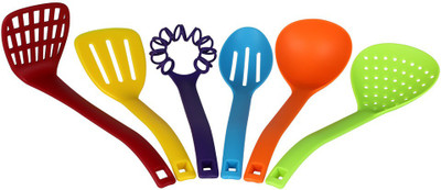 

Cosmosgalaxy 6 pcs Kitchen tool Set Mixing Spatula(Pack of 6)