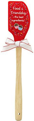 

Brownlow Gifts Food And Friendship Silicone Spatula