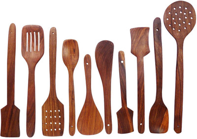 

Shilpi Wooden Spatula(Pack of 10)