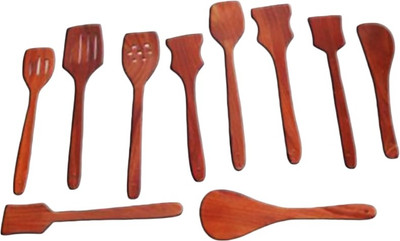 Aarsun Woods Wooden Spatula Pack of 10