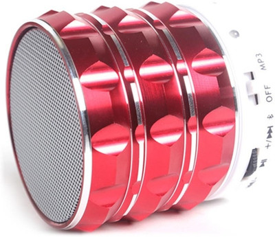 

Callmate Gear Bluetooth With Hands-free Call, AUX & USB Card Reader Bluetooth Speaker(Red, Mono Channel)