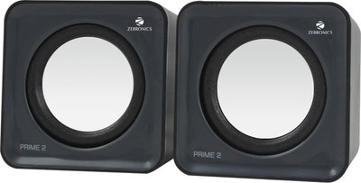 

Zebronics Prime 2 Laptop/Desktop Speaker(Black, 2.0 Channel)