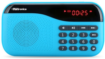 Portronics POR 142/ Plugs portable sound system with FM 2 W Portable Mobile/Tablet Speaker(Blue, Mono Channel) Portronics POR 142/ Plugs portable sound system with FM 2 W Portable Mobile/Tablet Speaker(Blue, Mono Channel)