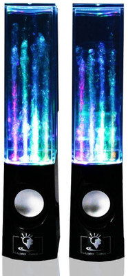 

DigiFlip Water Dancing PS049 Portable Laptop/Desktop Speaker(Black, 2.0 Channel)