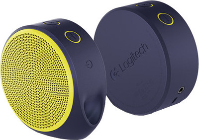 

Logitech X100 Portable Bluetooth Laptop/Desktop Speaker(Purple & Yellow, 2.0 Channel)