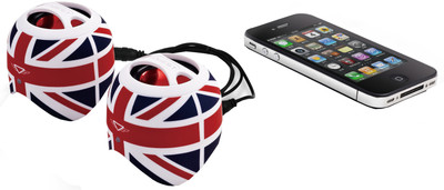 

DBEST PS 4003BT UJ Bluetooth Mini Speakers - Union Jack(2.0 Channel)