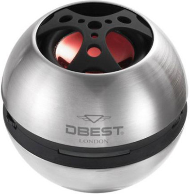 

DBEST PS4501 Bluetooth Mini Speaker including MP3 Player(Silver, Mono Channel)