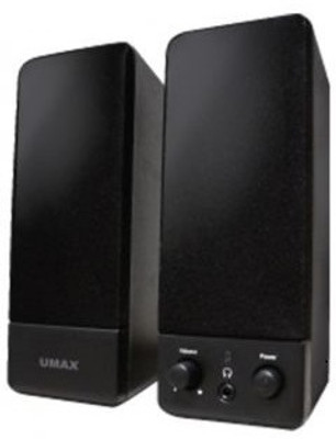 

Umax USP-500 6 W Portable Laptop/Desktop Speaker(Black, 2.0 Channel)