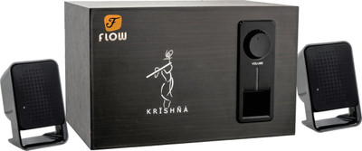

Flow Krishna 2.1 Multimedia 10 W Laptop/Desktop Speaker(Black, 2.1 Channel)