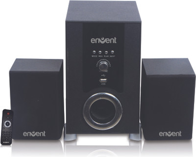 

Envent Beatwave Multimedia 5 W Laptop/Desktop Speaker(Black, 2.1 Channel)
