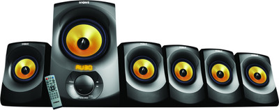 Envent Dlite 40 W Home Audio Speaker(Black, 5.1 Channel)