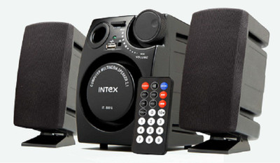 

Intex IT-880 U OS 16 W Home Audio Speaker(Black, 2.1 Channel)