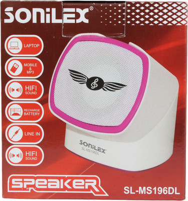 

Sonilex SL-MS196DL Home Audio Speaker(White, 2.1 Channel)