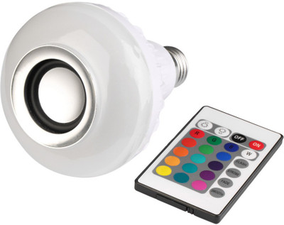 

RATAN TELECOM MUSIC BULB 10 W Portable Bluetooth Home Audio Speaker(Multicolor, Mono Channel)