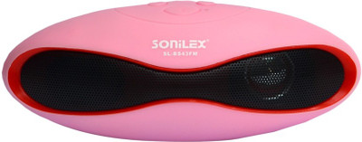 

Sonilex BS-43 FM Portable Bluetooth Home Audio Speaker(Pink, Mono Channel)