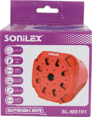 

Sonilex SL-MS191 Home Audio Speaker(Yellow, 2.1 Channel)
