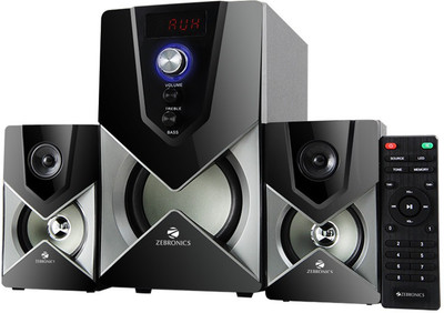 

Zebronics SW2491 RUCF Home Audio Speaker(Black, 2.1 Channel)