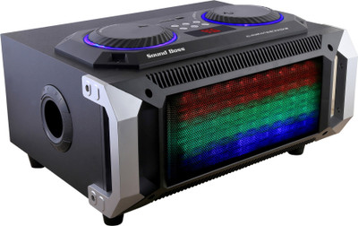 

Sound Boss PLUS+ HI-FI MINI BLASTER Portable Bluetooth Home Audio Speaker(Black, 2.1 Channel)