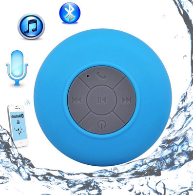 

VibeX ™ Original Pulse Equity™ Waterproof Shower Wireless Handsfree 3 W Portable Bluetooth Home Audio Speaker(Blue, Mono Channel)
