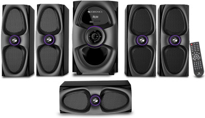 

Zebronics ROAR BT RUCF Bluetooth Home Audio Speaker(Black, 5.1 Channel)