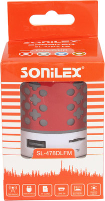 

Sonilex SL-478DLFM Home Audio Speaker(Red, 2.1 Channel)