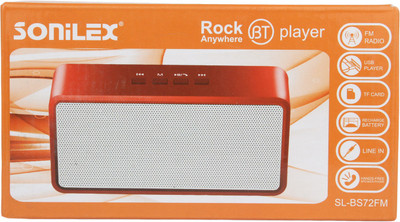 

Sonilex SL-BS72FM Home Audio Speaker(Red, 2.1 Channel)