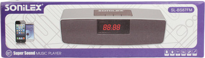 

Sonilex SL-BS87FM Home Audio Speaker(Silver, 2.1 Channel)