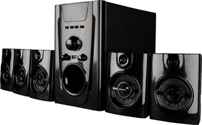 Starc MS26UFABK 5.1 with USB,FM Radio & AUX-IN Home Audio Speaker(Black, 5.1 Channel)