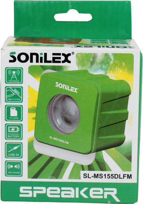 

Sonilex SL-MS155DLFM Home Audio Speaker(Red, 2.1 Channel)
