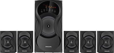 

Philips IN-SPA5160B/94 90 W Bluetooth Home Audio Speaker(Black, 5.1 Channel)