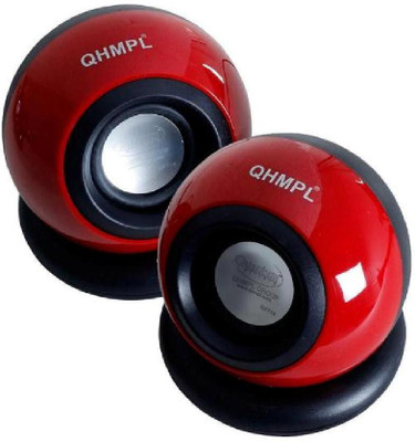 

Quantum QHM620 6 W Home Audio Speaker(Red, 2.0 Channel)