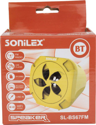 

Sonilex SL-BS67FM Home Audio Speaker(Blue, 2.1 Channel)
