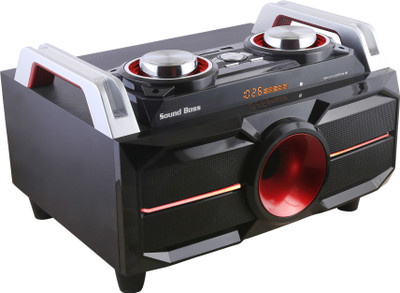 

Sound Boss HI-FI MINI BLASTER Portable Bluetooth Home Audio Speaker(Black, 2.1 Channel)