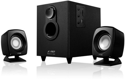 

F&D F203U With Usb Reader - 1500W Home Audio Speaker(Black, 2.1 Channel)